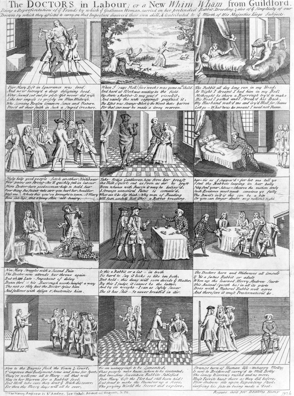 The Doctors in Labour, or a New whim Wham Guildfordista, 1726 tekijältä English School