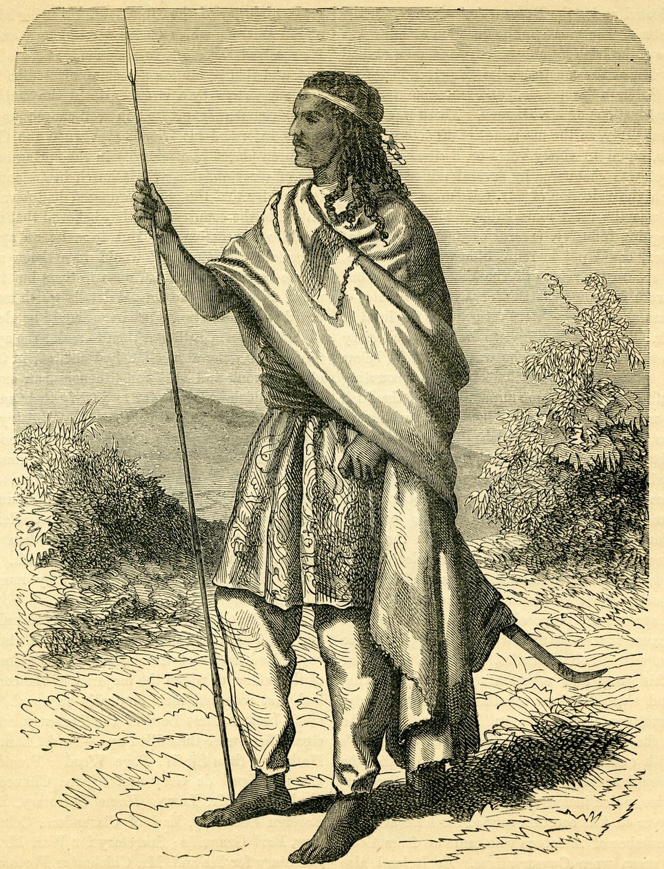 Keisari Theodore II (n. 1818-68) (kaiverrus) tekijältä English School