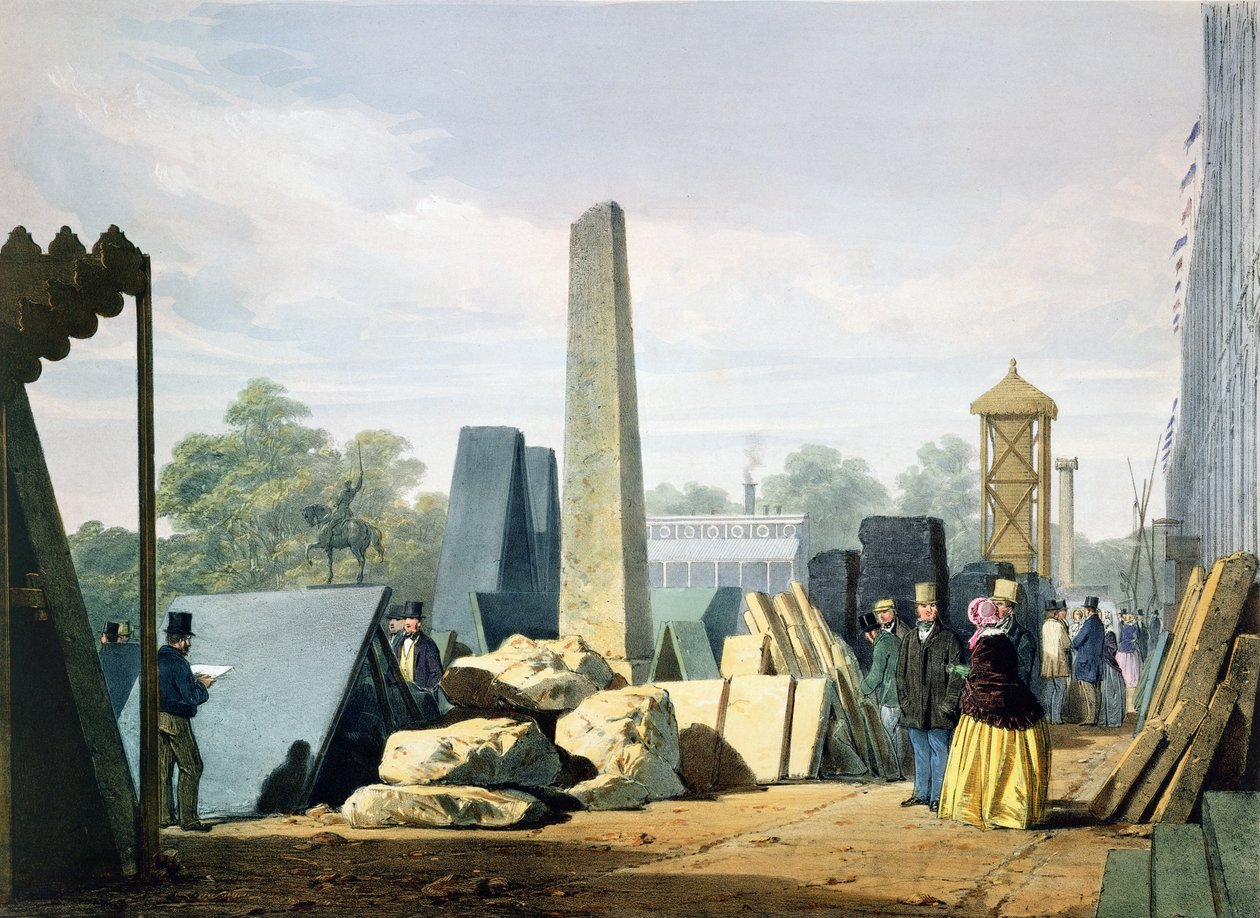 The Exterior, Dickinsons Comprehensive Pictures of the Great Exhibition of 1851 -julkaisusta, julkaistu 1854 tekijältä English School