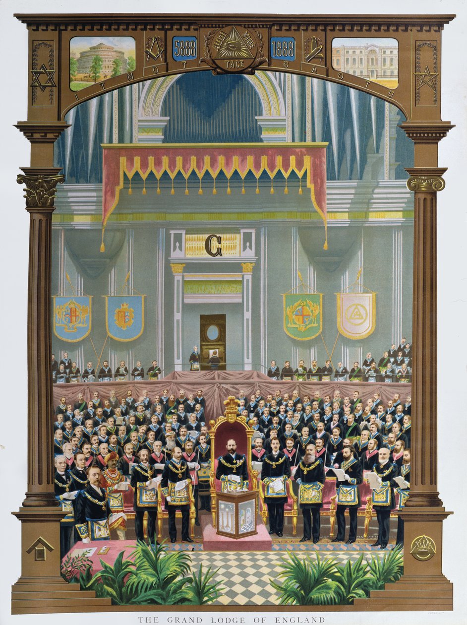 Englannin suurloosi äänestää onnittelujuhlapuheen Hänen Majesteettinsa kuningatar Victorialle Albert Hallissa Lontoossa 13. kesäkuuta 1887 tekijältä English School