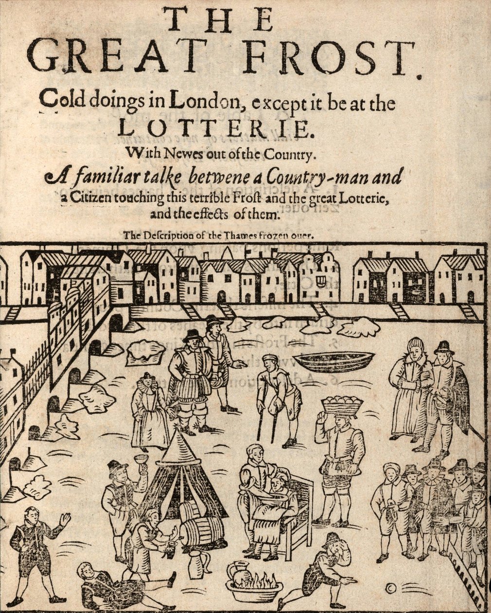 The Great Frost, Lontoo, 1608 tekijältä English School