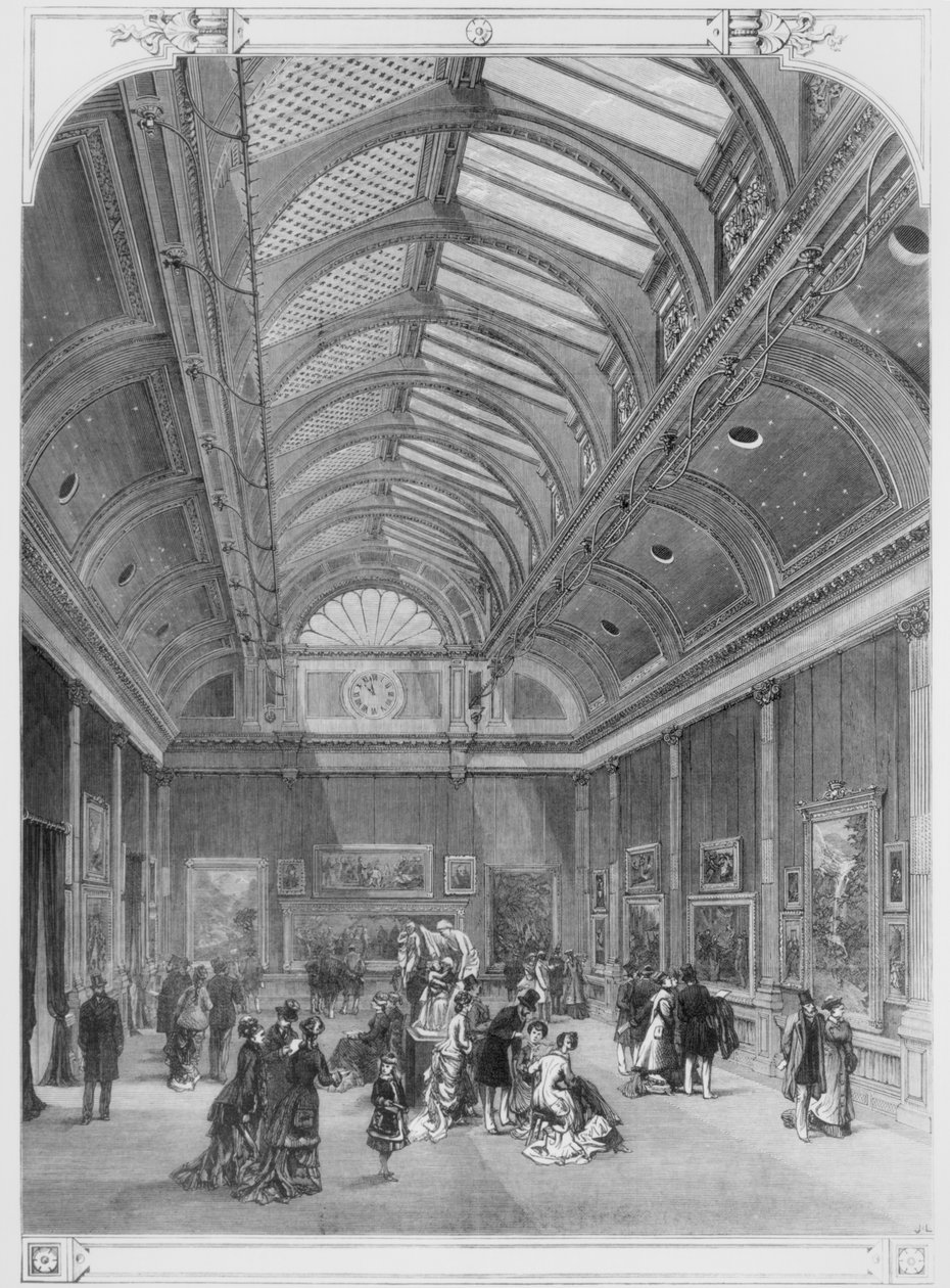Grosvenor Gallery of Fine Art, New Bond Street, 1877 tekijältä English School