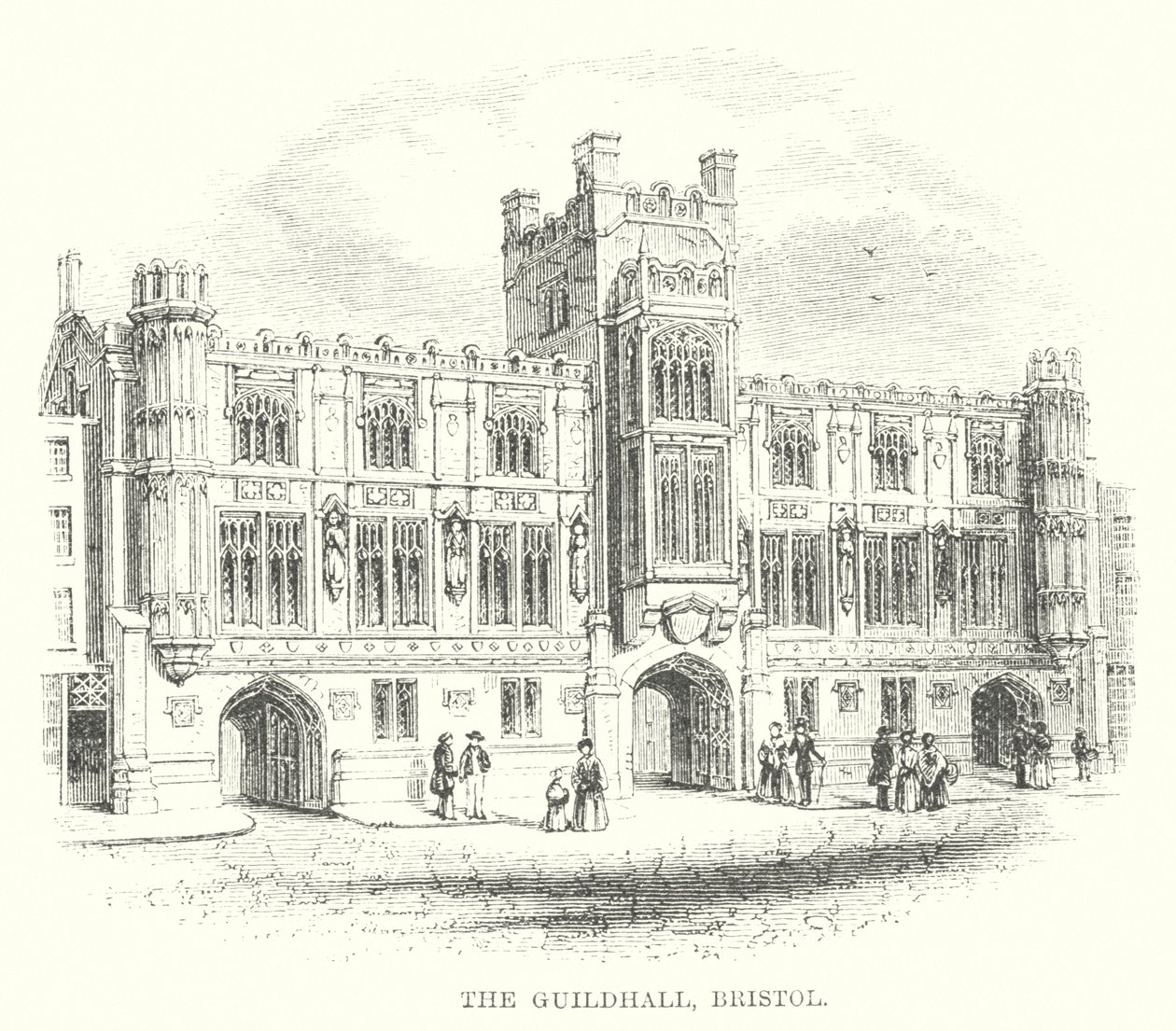 The Guildhall, Bristol (kaiverrus) tekijältä English School
