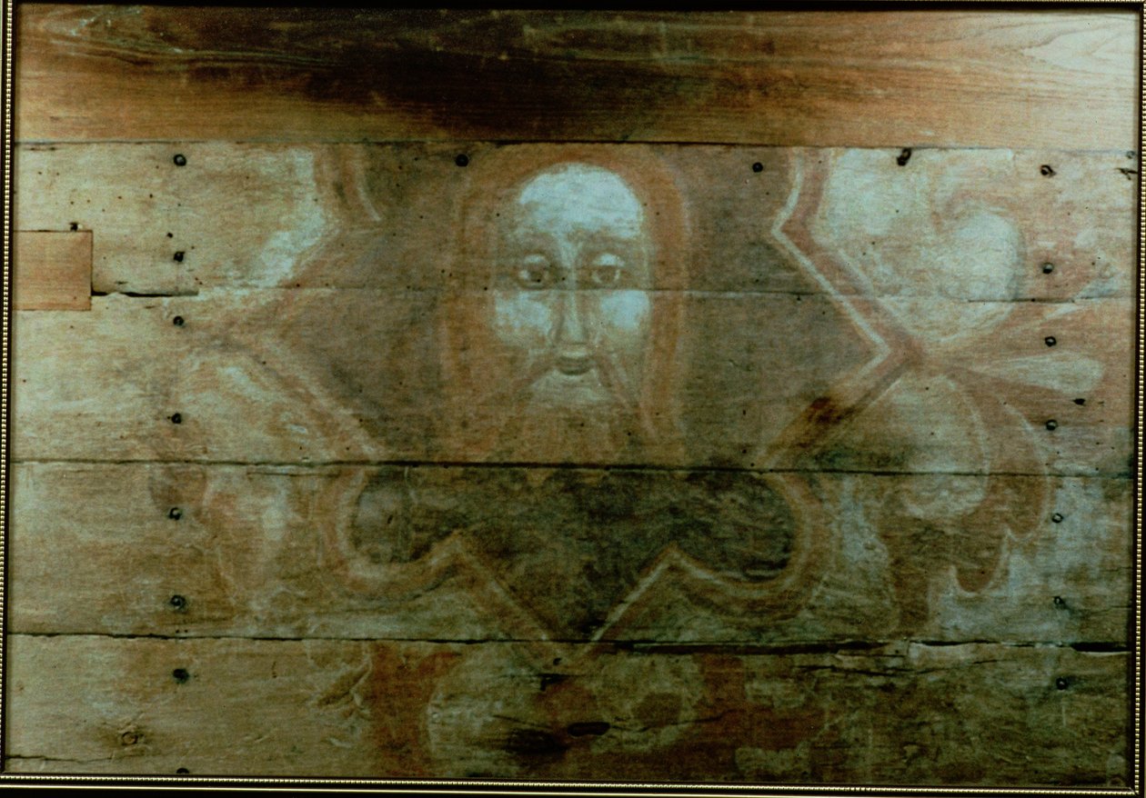 Kristuksen pää, n. 1280 (paneelimaalaus) tekijältä English School
