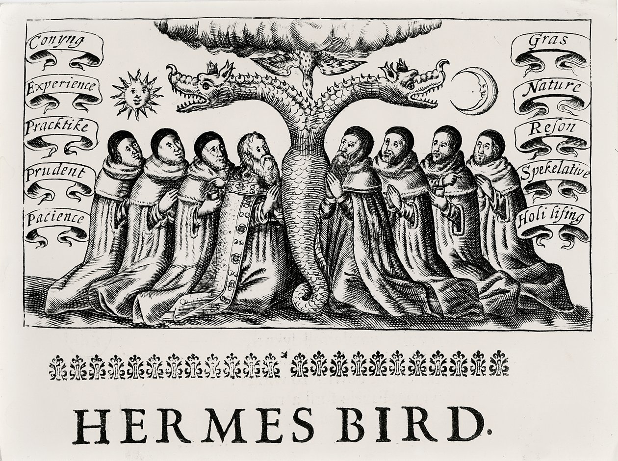 Hermes-lintu, Theatrum Chemicum, 1652 tekijältä English School
