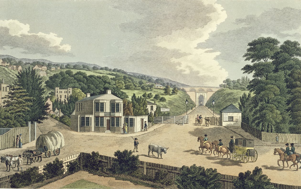 Highgate Archway Hollowayn Turnpike Gatesta tekijältä English School
