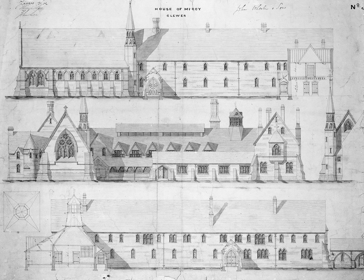 The House of Mercy, Clewer, n. 1853 tekijältä English School