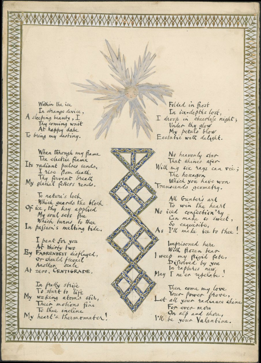 The Ice Flower, julkaistu The Readerissä, 1865 tekijältä English School