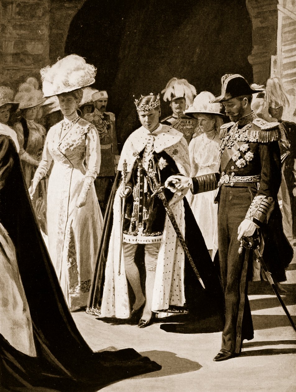 The Investiture of the Prince of Wales, 1911 l tekijältä English School
