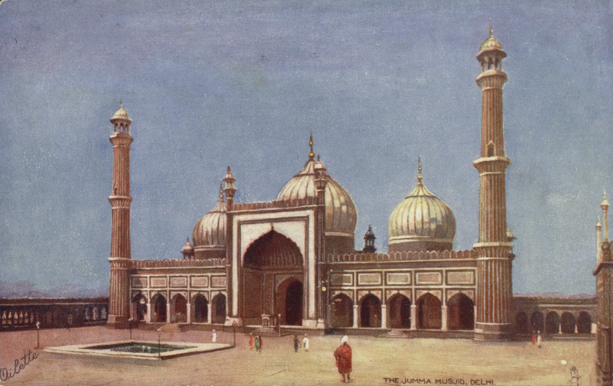 Jumma Musjid, Delhi (värilitro) tekijältä English School