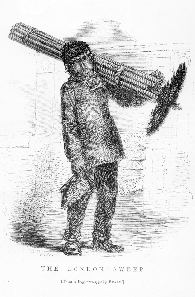 The London Sweep, Richard Beardin daguerrotypiasta, kuvitus Henry Mayhew