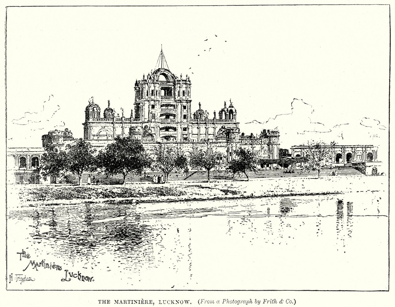 Martiniere, Lucknow (kaiverrus) tekijältä English School