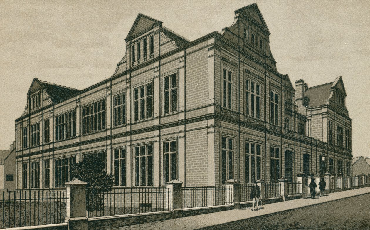 The Museum, Ipswich (litografia) tekijältä English School