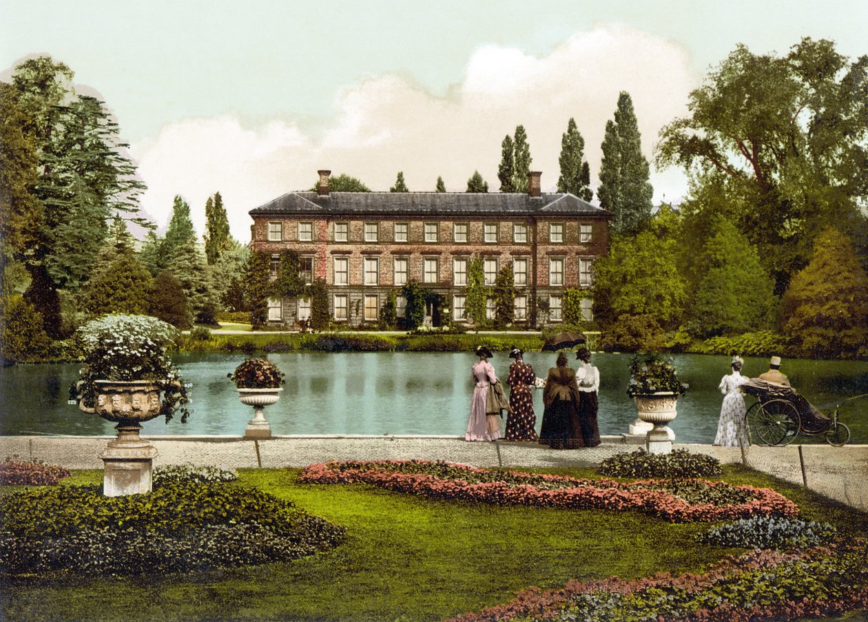 Museo, Kew Gardens (käsin värjätty valokuva) tekijältä English School