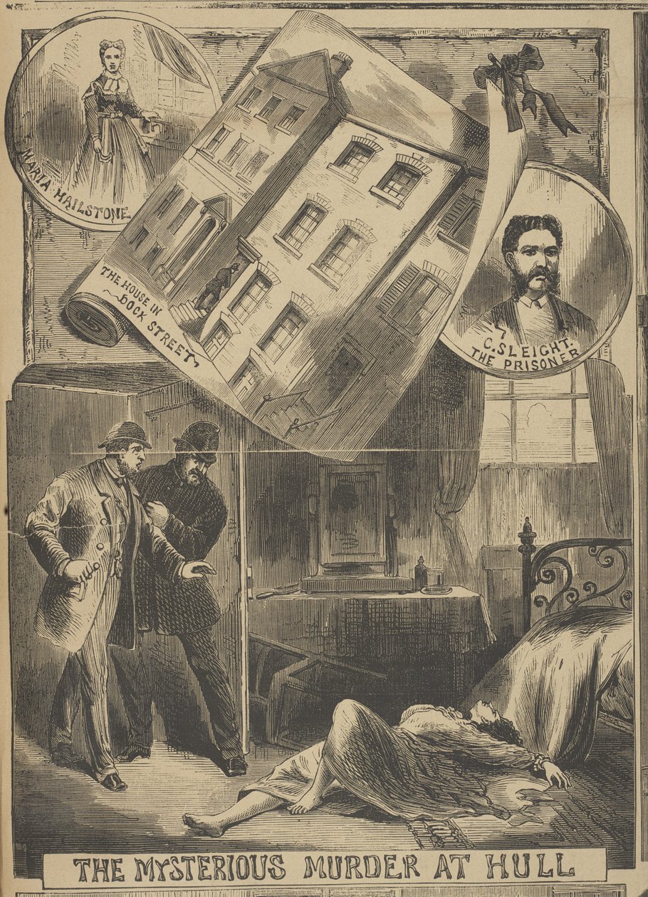 "The Mysterious Murder at Hull", Illustrated Police News tekijältä English School