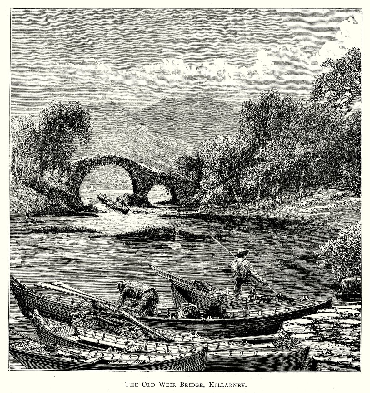 The Old Weir Bridge, Killarney (kaiverrus) tekijältä English School