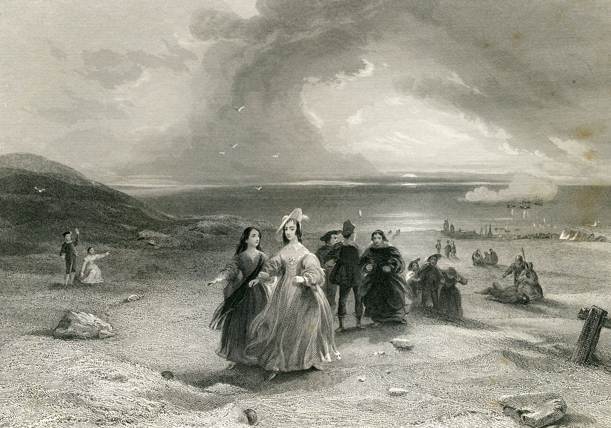The Queen at Burlington, kirjoittanut R. Wallis, 1844 tekijältä English School