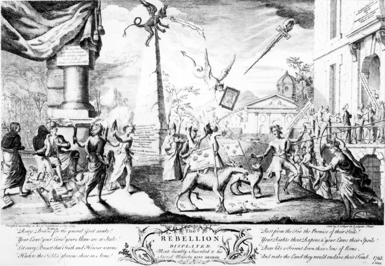 Kapina esillä, 1745 tekijältä English School