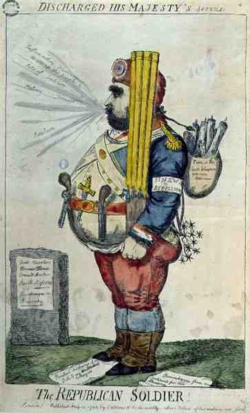 "The Republican Soldier", pubi. kirjoittanut S.W. Fores tekijältä English School