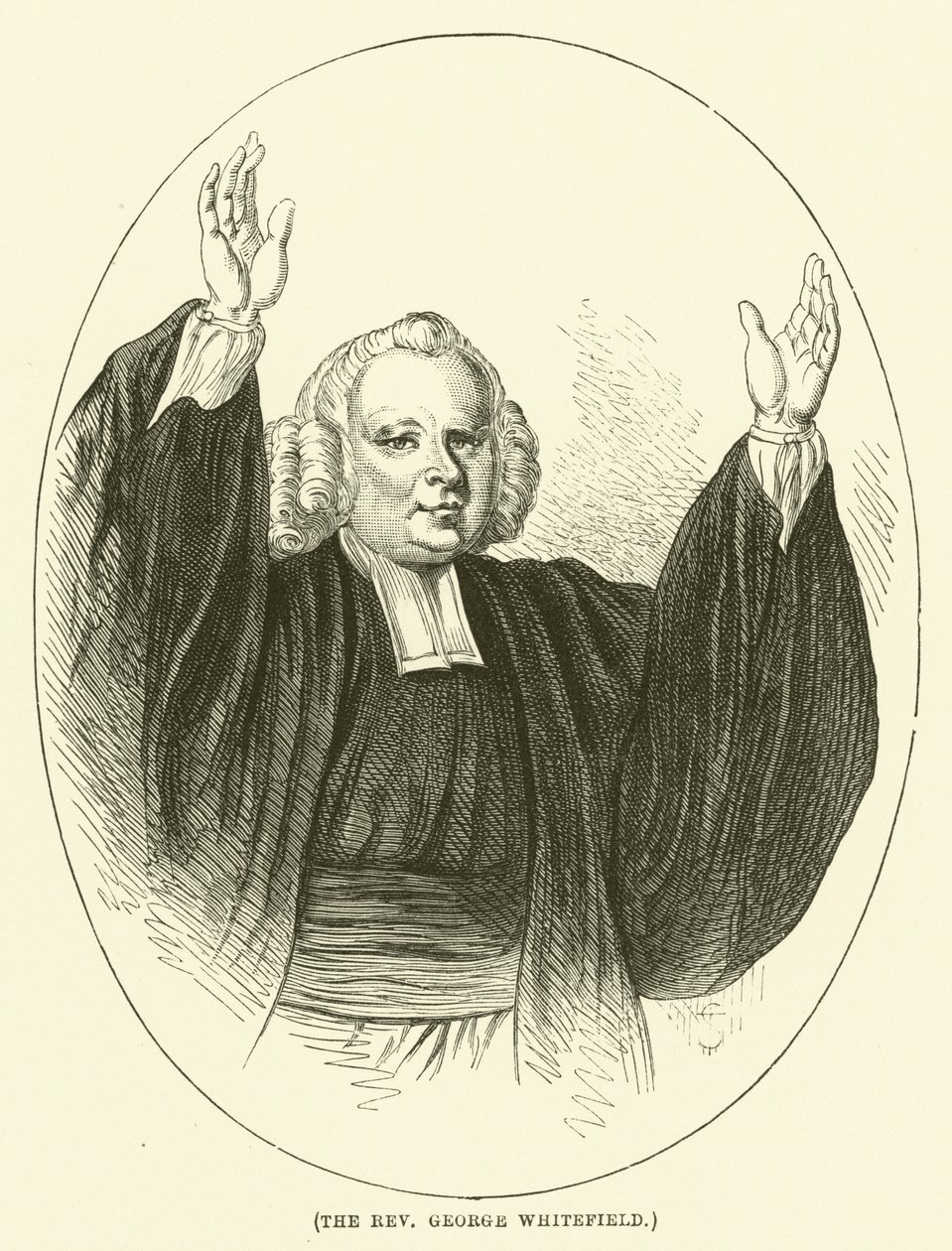 Pastori George Whitefield (kaiverrus) tekijältä English School