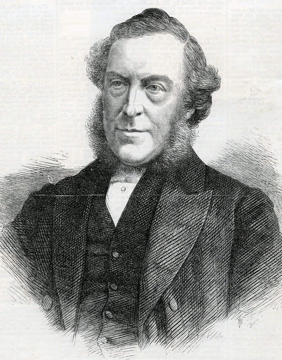Pastori John Bedford, Wesleyanin metodistikonferenssin puheenjohtaja, 1867 tekijältä English School