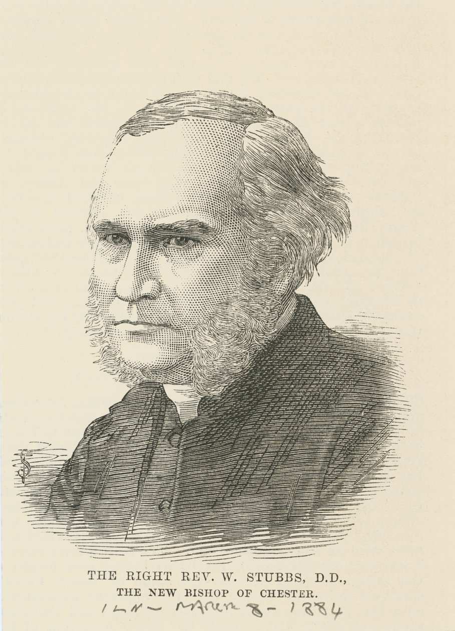 Oikea pastori William Stubbs tekijältä English School