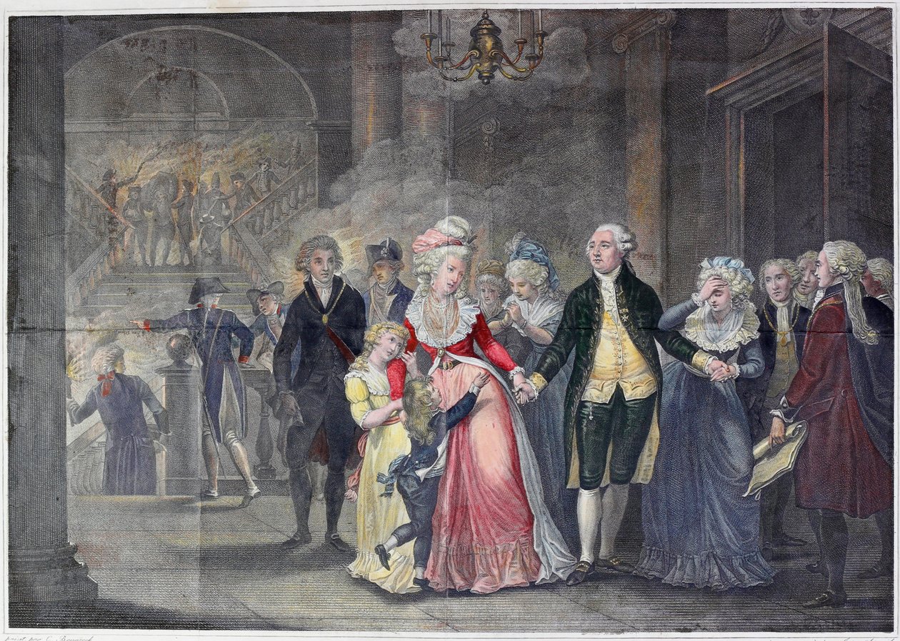 Ludvig XVI:n erottaminen perheestään tekijältä English School
