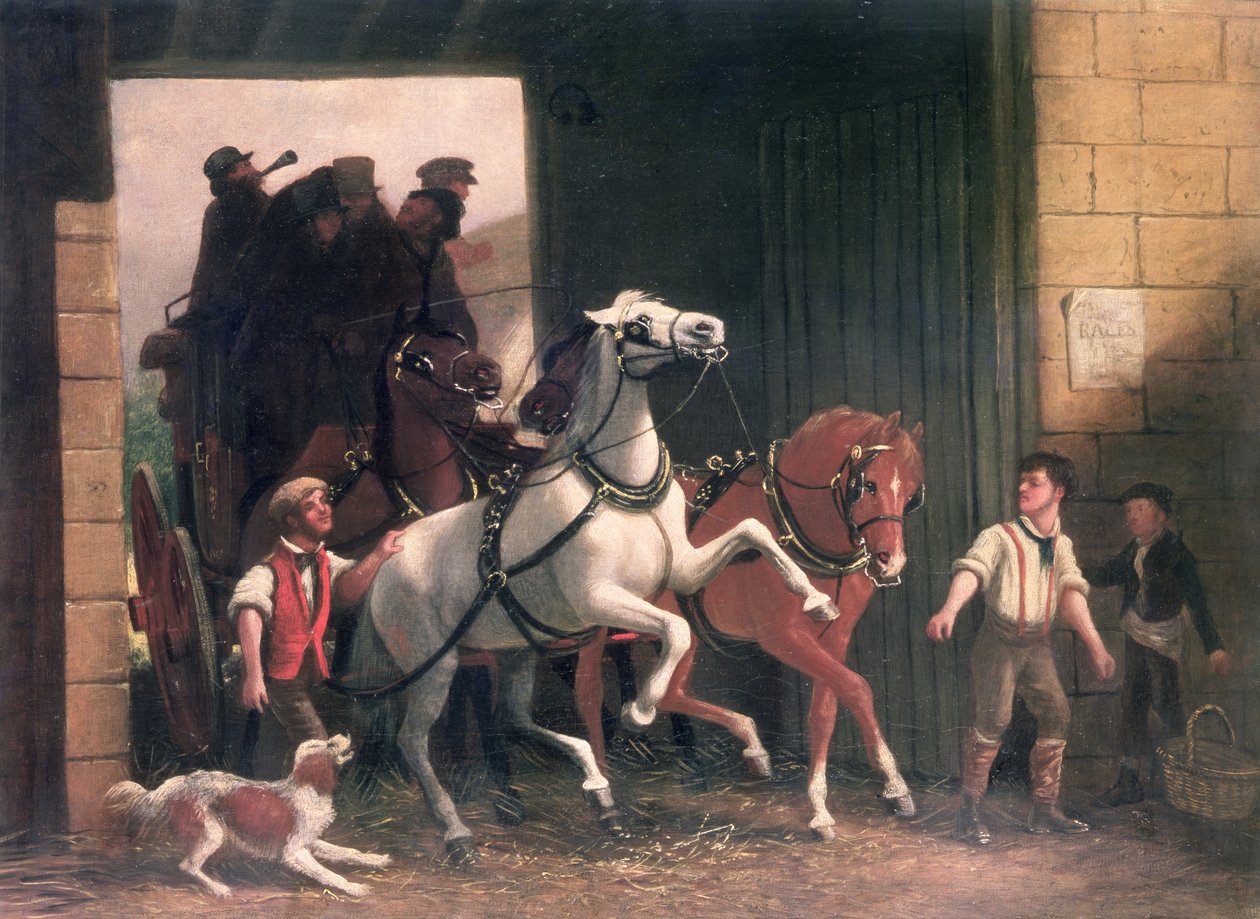 Lava saapuu, noin 1830 tekijältä English School