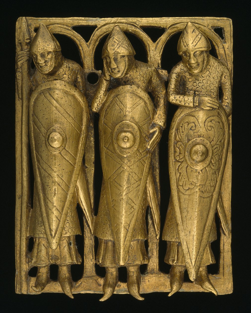 Temple Pyx, n. 1140-50 (kullattu kupariseos) tekijältä English School