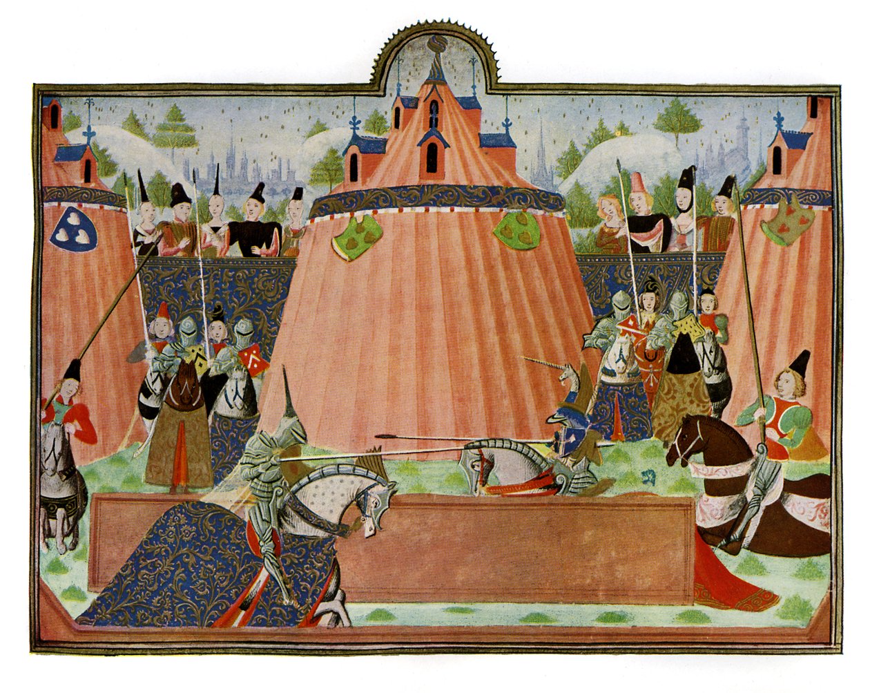 The Tournament at St. Inglevert, Froissart