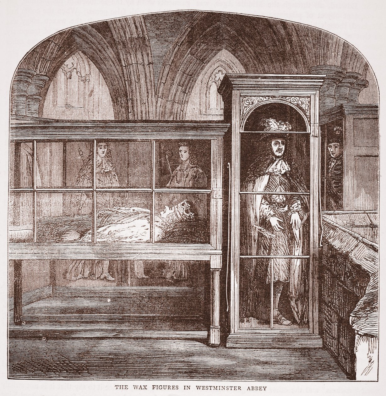 Vahahahmot Westminster Abbeyssa, n. 1880 tekijältä English School