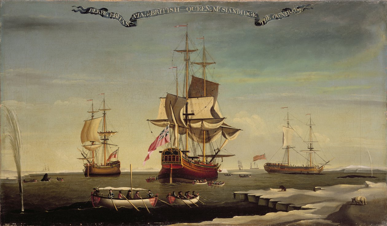 Sir Samuel Standidgen valaanpyyntilaivasto, Hullin maalaustaiteen korkeakoulu tekijältä English School