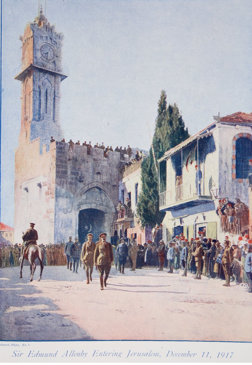 Jerusalemin vapauttajat: Sir Edmund Allenbyn historiallinen sisääntulo pyhään kaupunkiin, 1914-1919 tekijältä English School