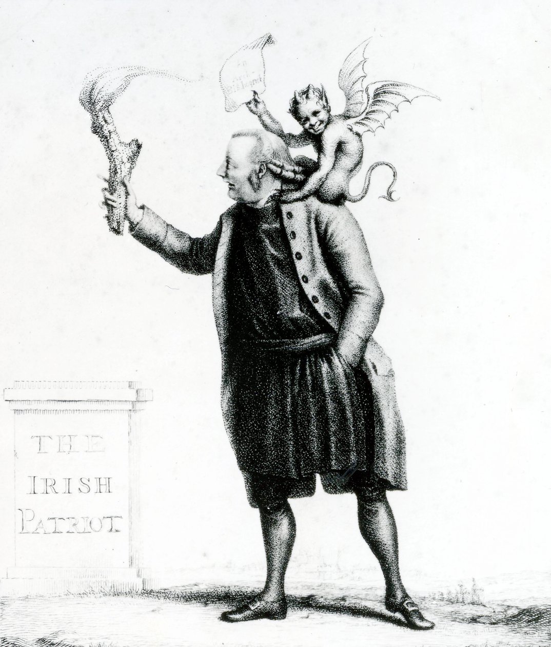 Oikea Rev. Volunteer B of D, julkaisija Richard Morton Paye, 1784 (piste) tekijältä English School