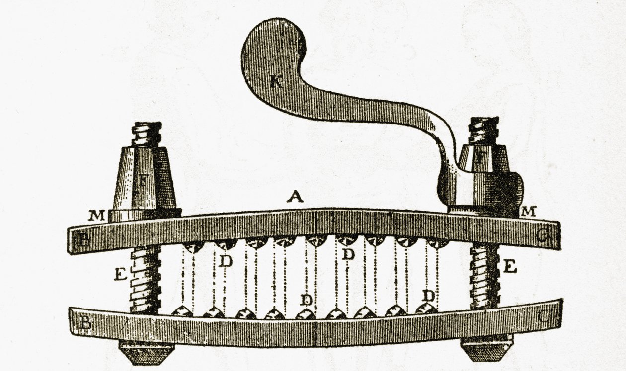 Itävallan Maria Teresan (1717-80) peukaloruuvi tekijältä English School