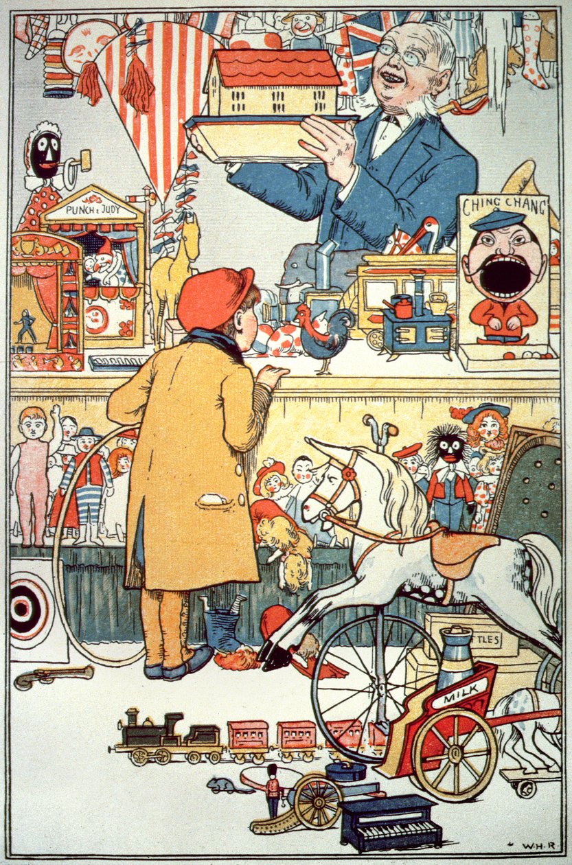 Lelukauppa, n. 1910 tekijältä English School