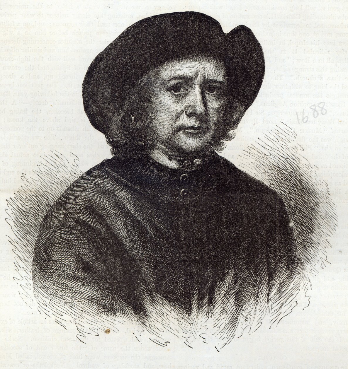 Thomas Britton, musikaalinen pieni hiilimies, kuvitus teoksesta "Cassell
