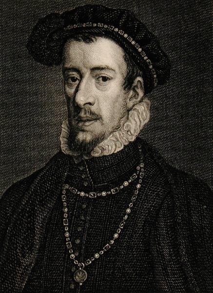 Thomas Howard (1536-72) Norfolkin 4. herttua (kaiverrus) (kaiverrus) tekijältä English School