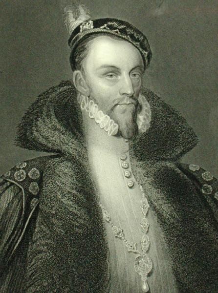 Thomas Radclyffe (n. 1526-83) Sussexin 3. jaarli (kaiverrus) tekijältä English School