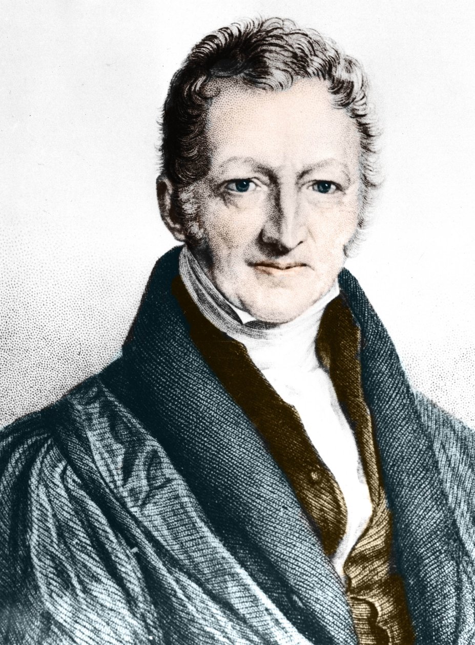 Thomas Robert Malthus (värikaiverrus) tekijältä English School