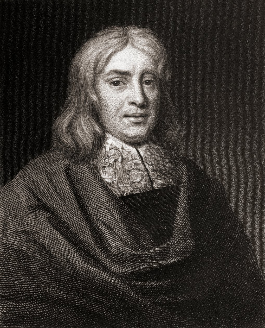 Thomas Sydenham (1624-89) Gallery of Portraitsista, julkaistu vuonna 1833 tekijältä English School