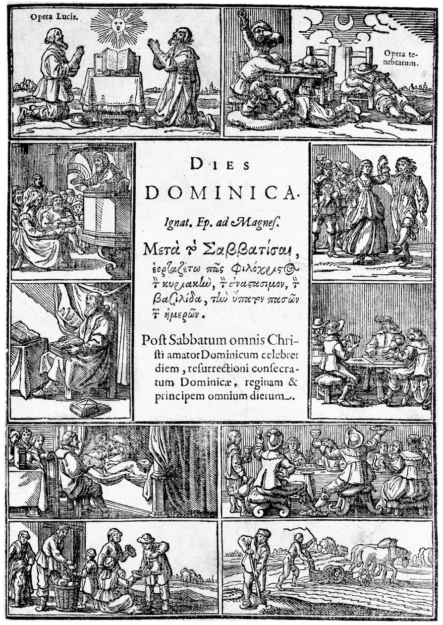 Nimisivu teokseen Thomas Youngs Dies Dominica, 1639 tekijältä English School
