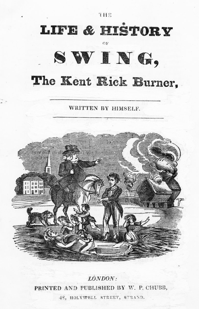 Nimisivu julkaisuun The Life and History of Swing, Kent Rick Burner, 1830 tekijältä English School