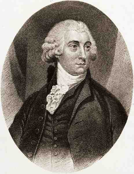 Tobias George Smollett (1721-71) (kaiverrus) tekijältä English School