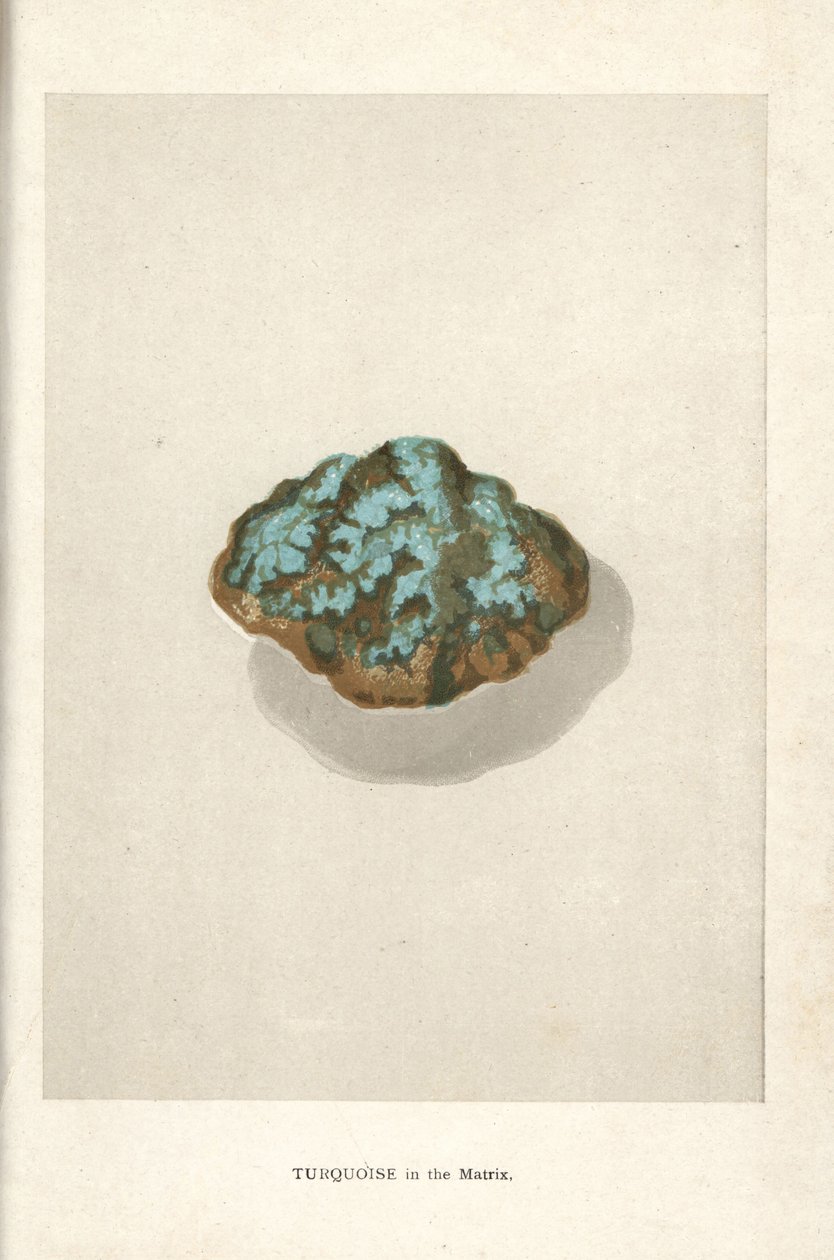 Turkoosi matriisissa, Edwin Streeterin "Precious Stones and Gems", Lontoo, George Bell & Sons tekijältä English School