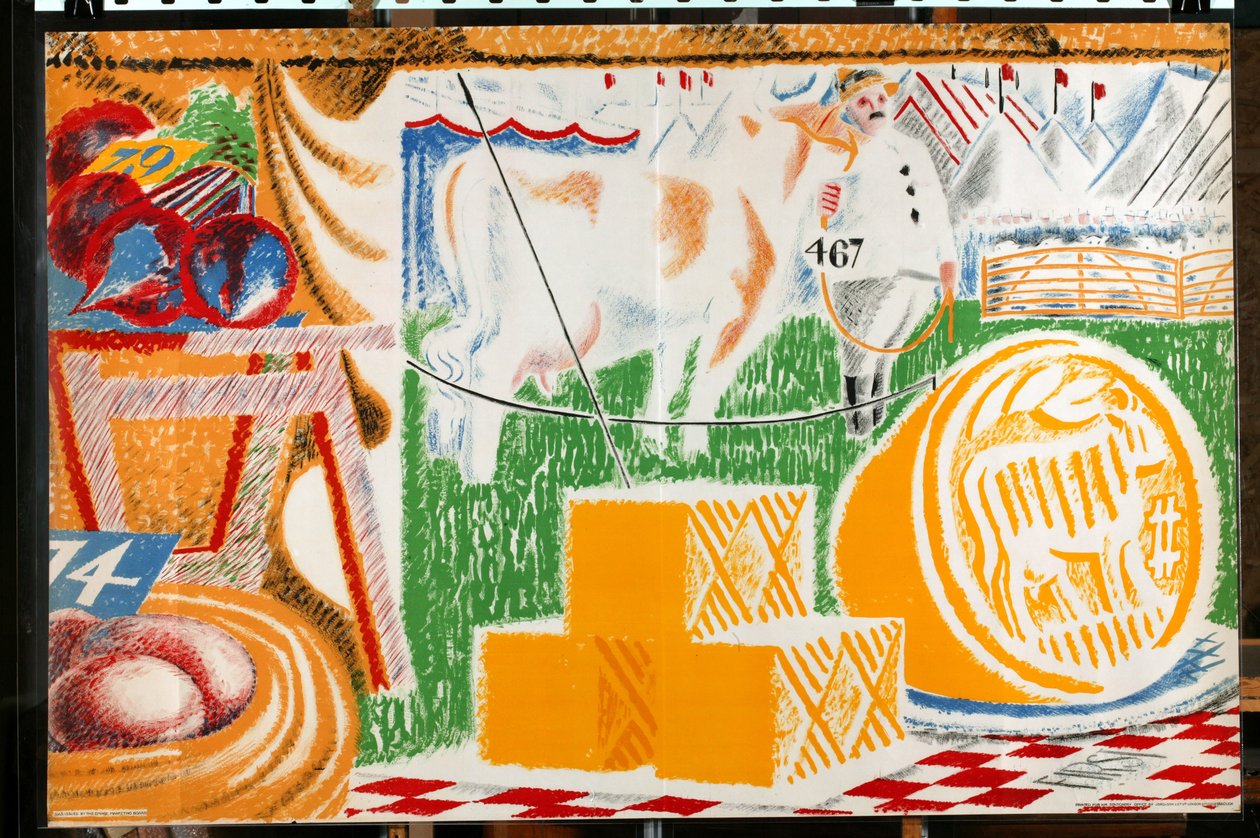 Nimetön, sarjasta "The UK Shows her Produce" [6321241] (väri litho) tekijältä English School