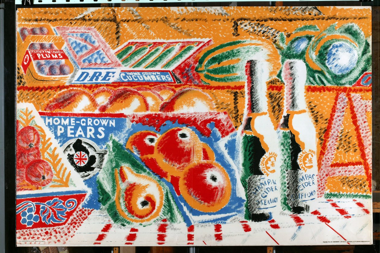Nimetön, sarjasta "The UK Shows her Produce" [6321241] (väri litho) tekijältä English School