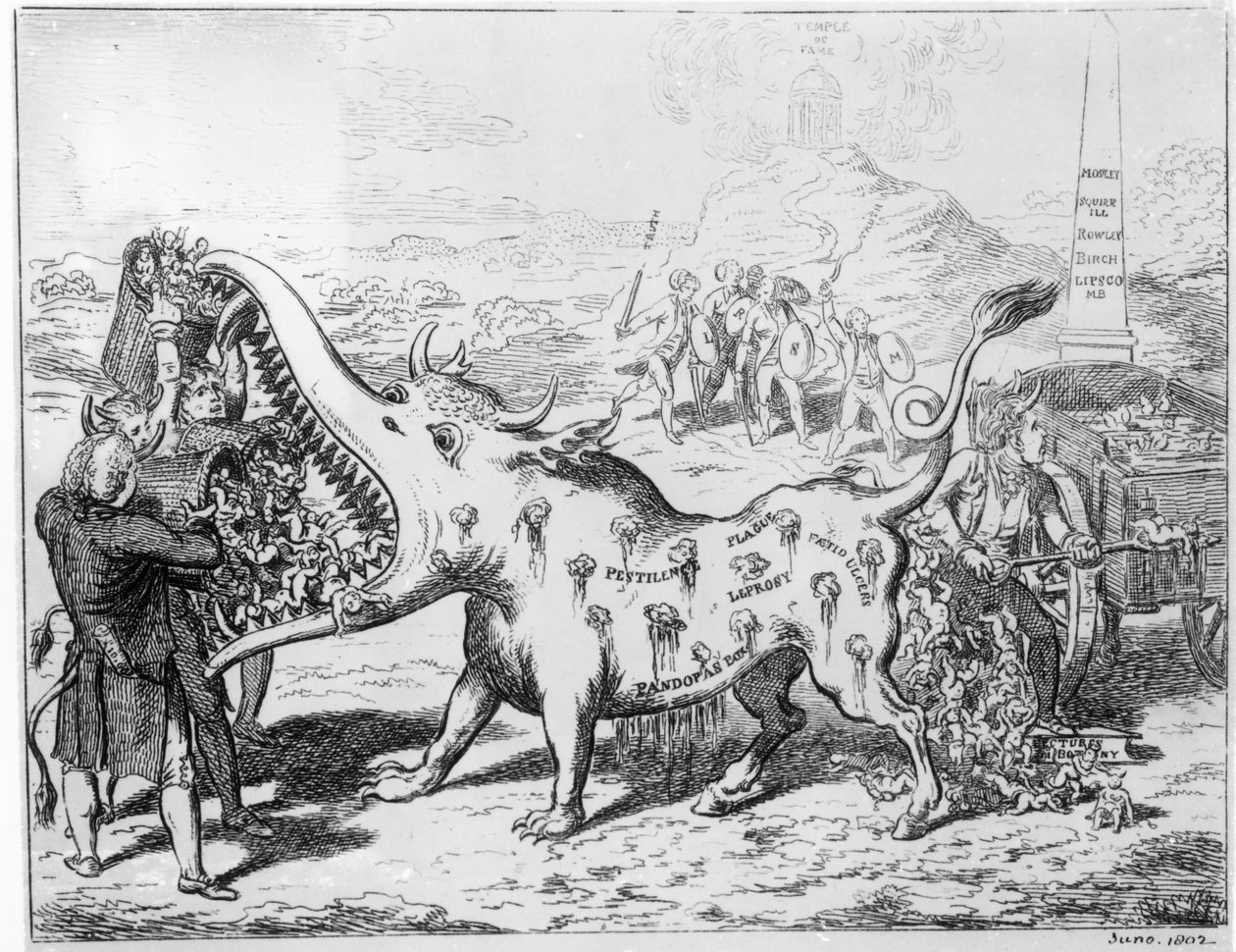 Rokotus, julkaissut J.L.Stuart, 1802 tekijältä English School