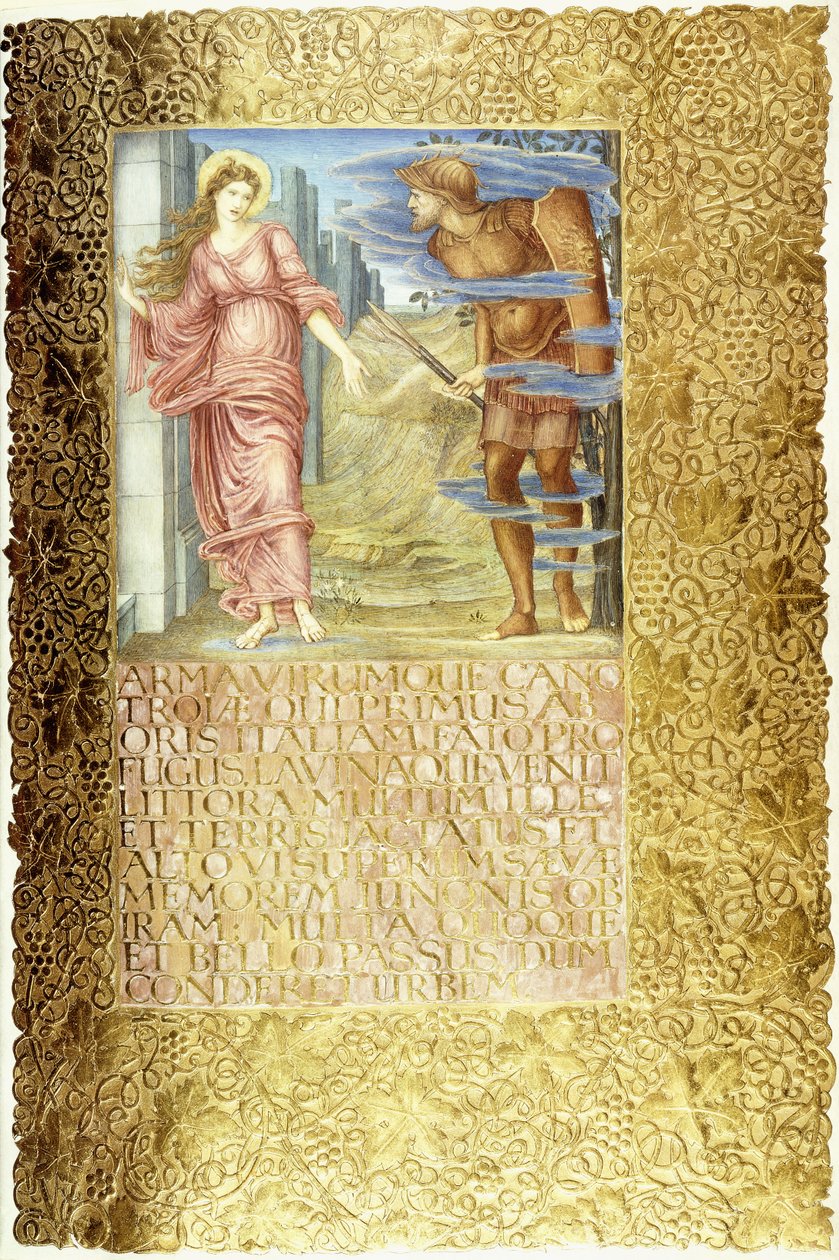 Venus ja Aeneas, 1874 - noin 1919 tekijältä English School