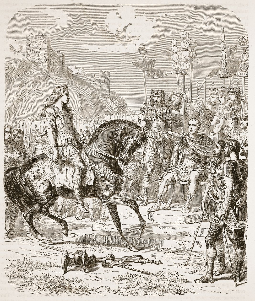 Vercingetorix ennen Caesaria tekijältä English School